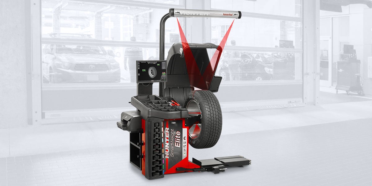 SmartWeight® Elite Wheel Balancer | Hunter Engineering Company®